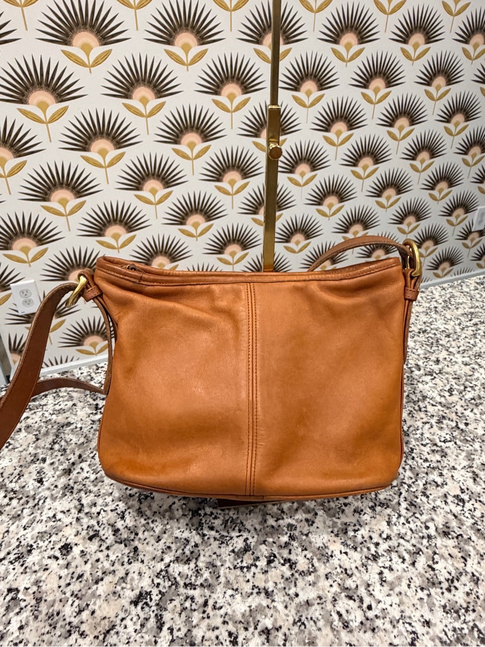 Vintage Coach Leather Crossbody Bag - Picture 2 of 5